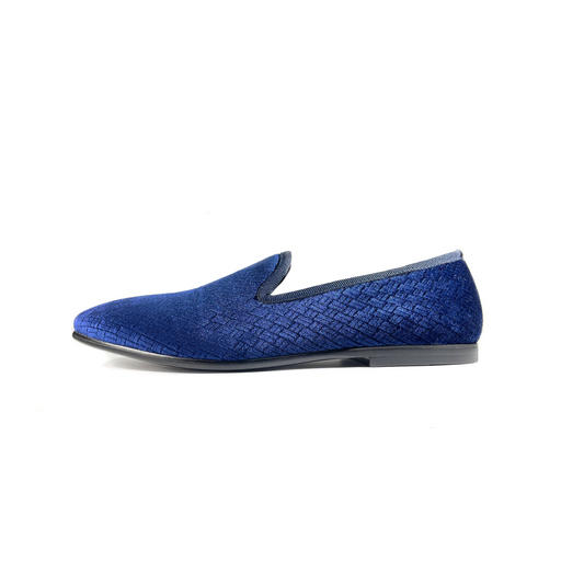 BLUE ELEGANT MOCASSIN