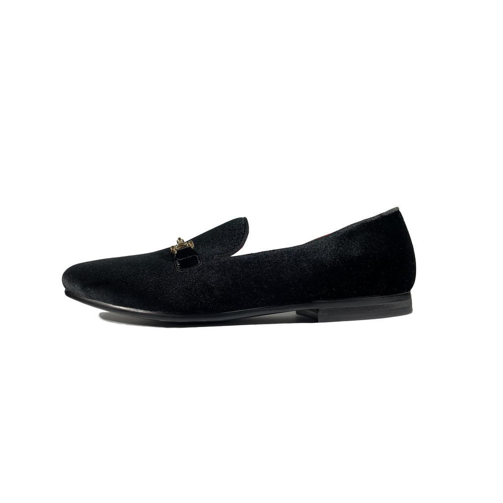 BLACK ELEGANT MOCASSIN