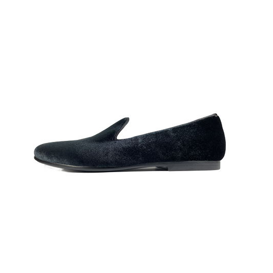 Casual black moccasin