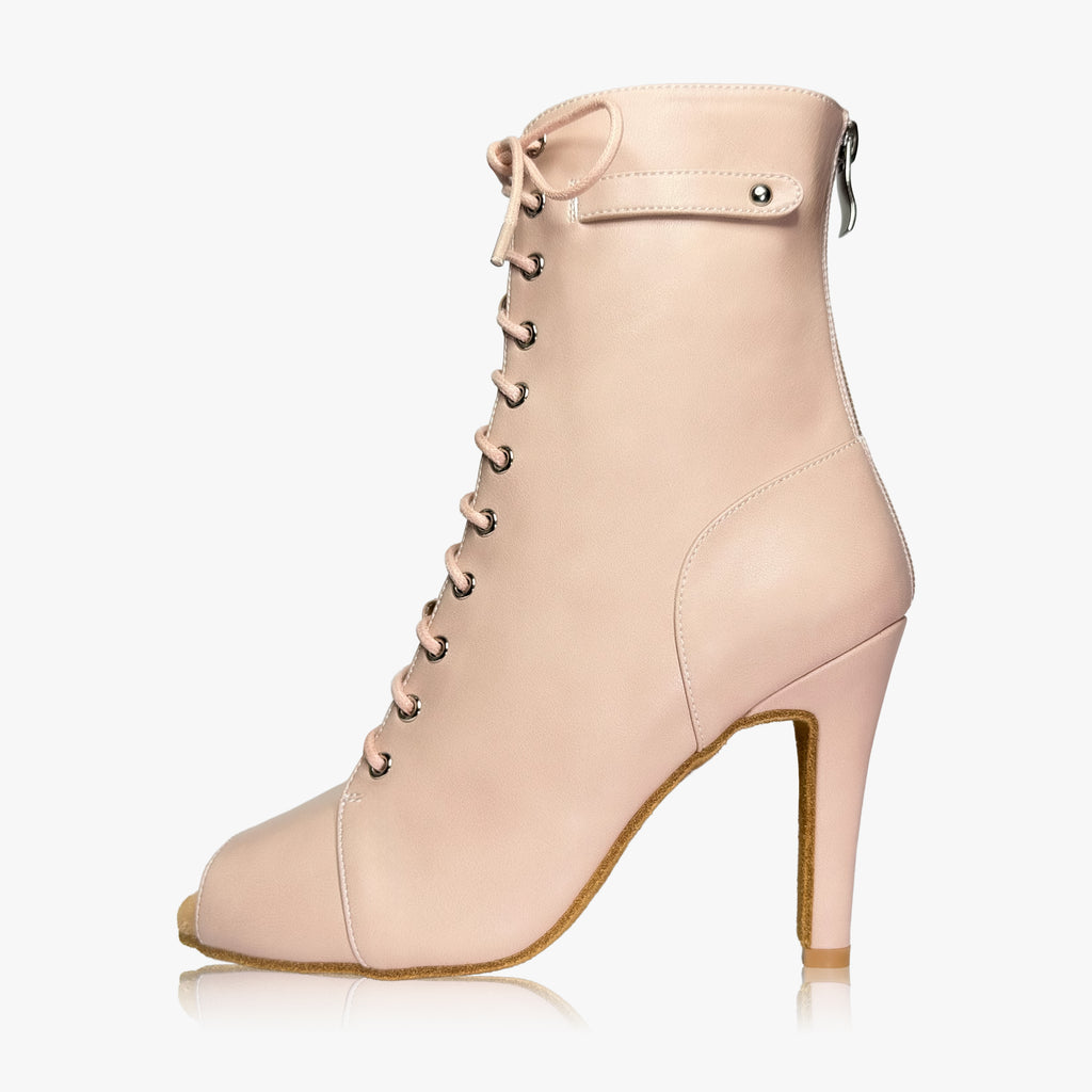 BOTÍN VELVET LIGHT PINK