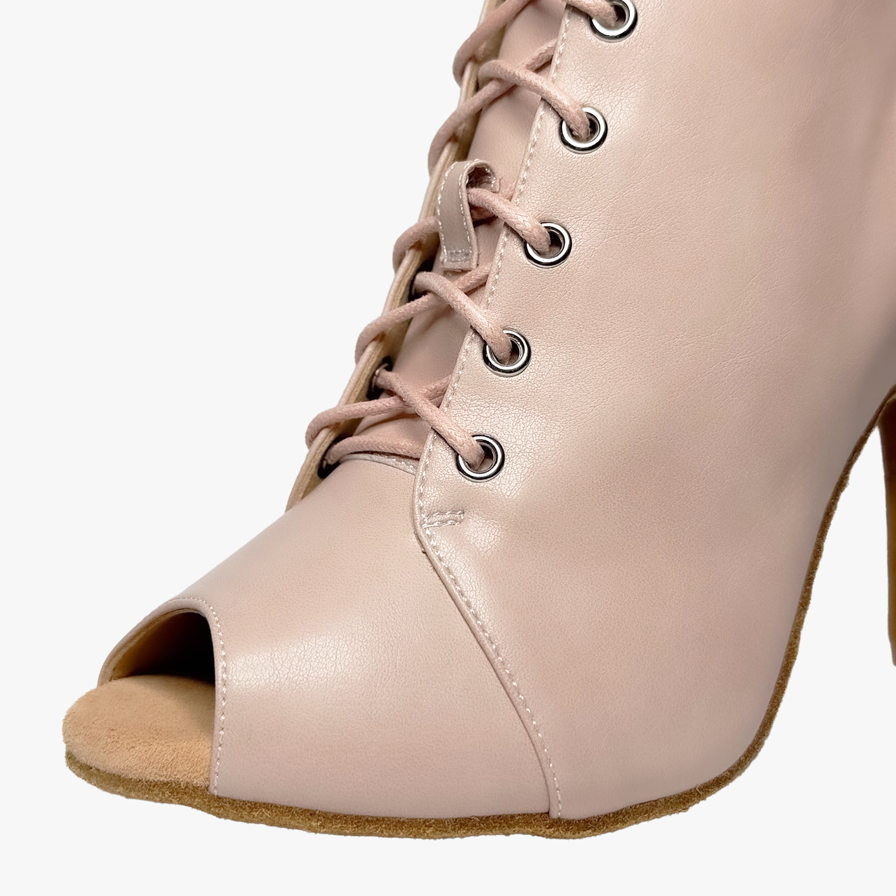 BOTÍN VELVET LIGHT PINK