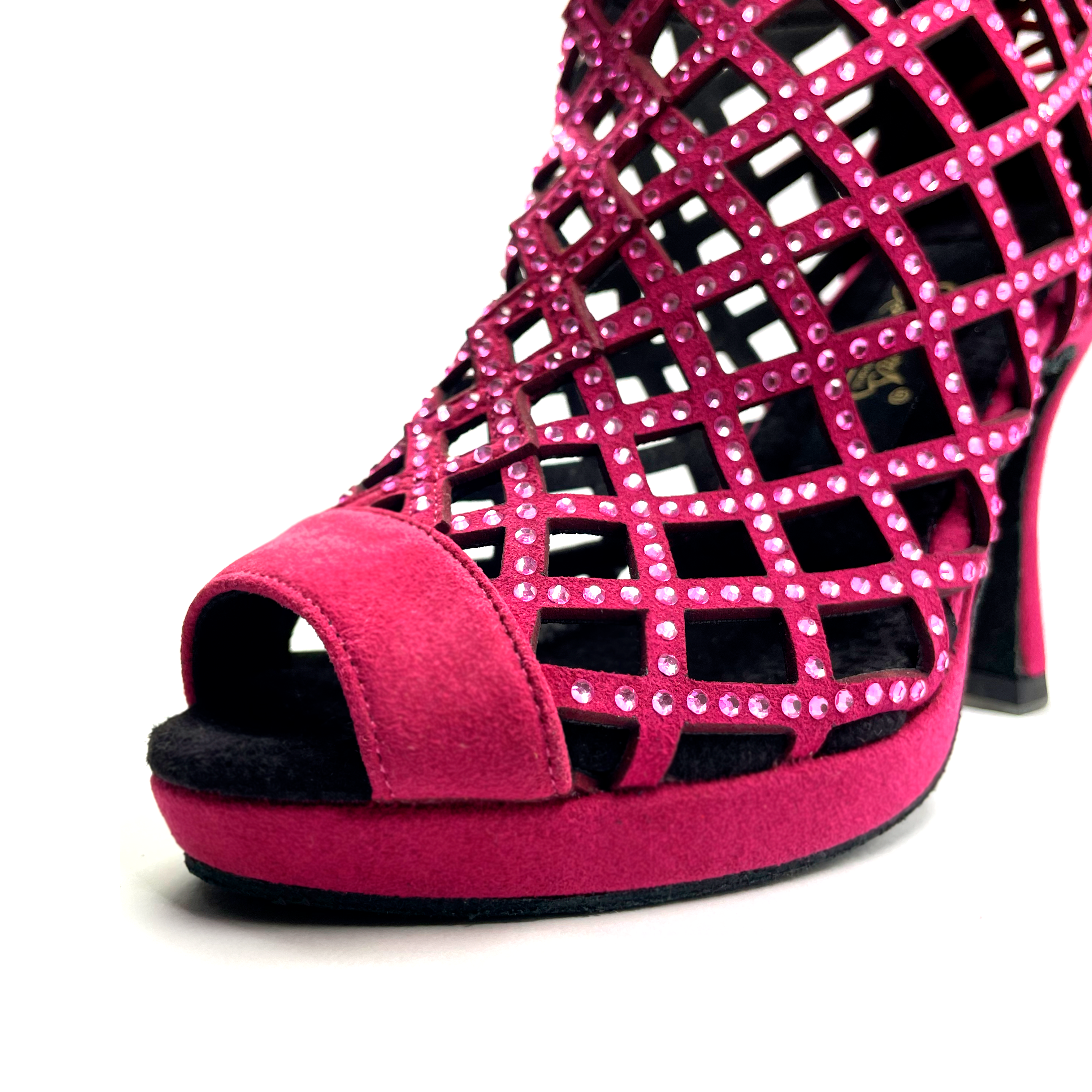 BOTÍN GRACE FUCSIA PLATAFORMA