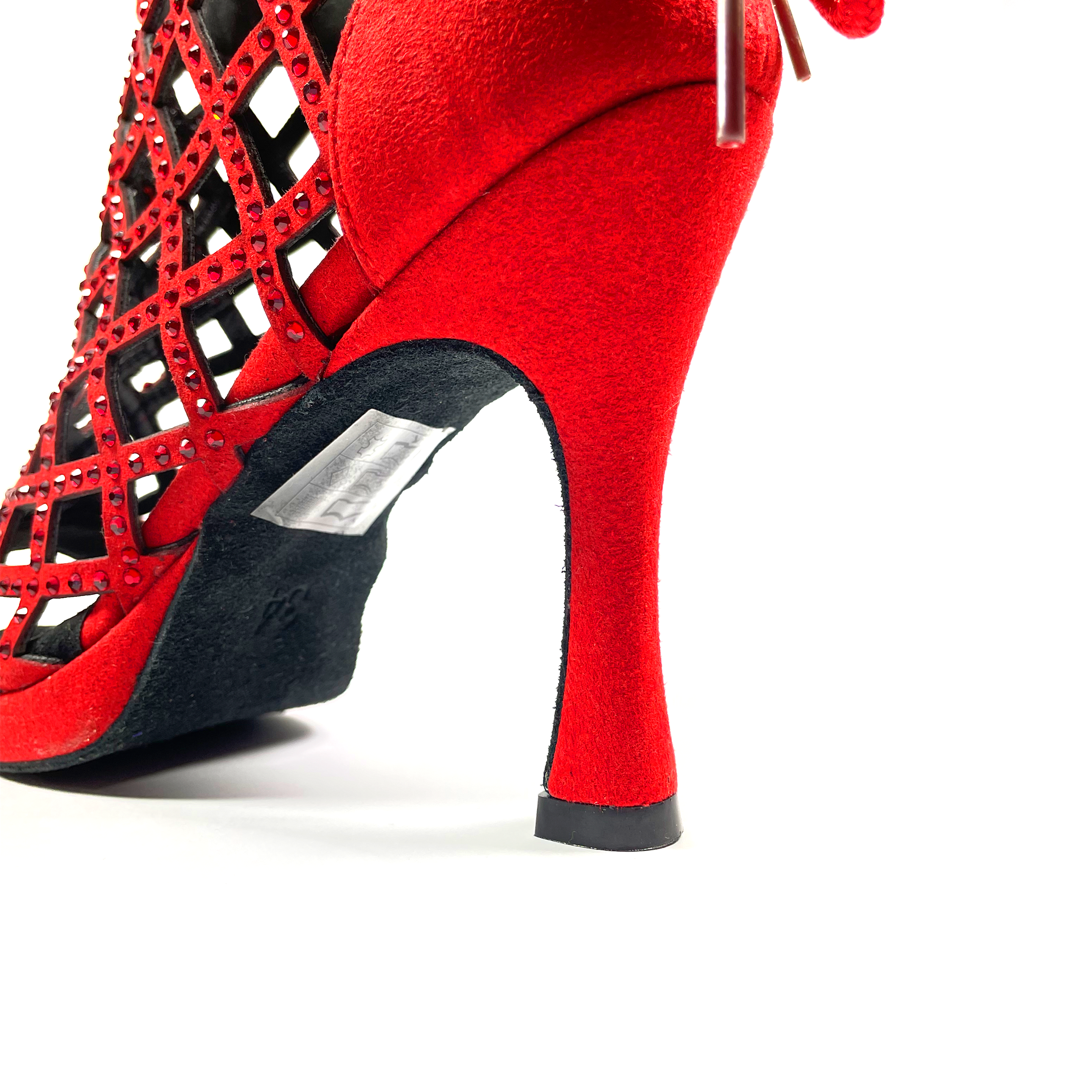 BOTÍN GRACE ROJO PLATAFORMA