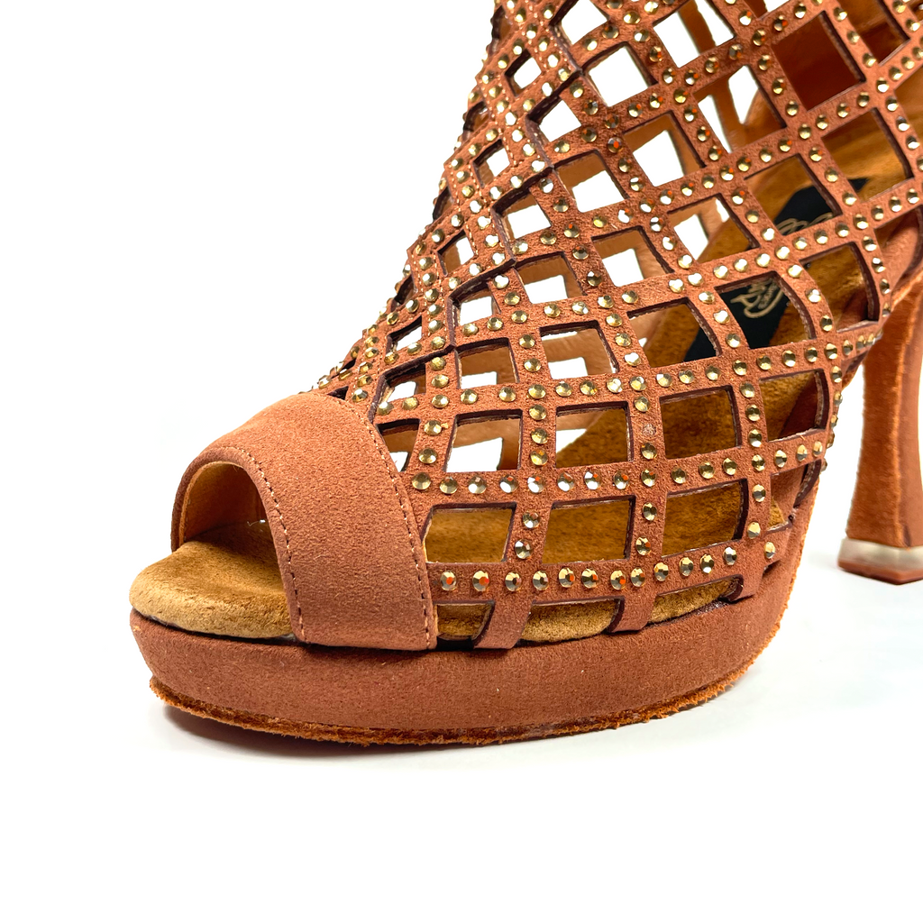 BOTÍN GRACE MARRÓN PLATAFORMA